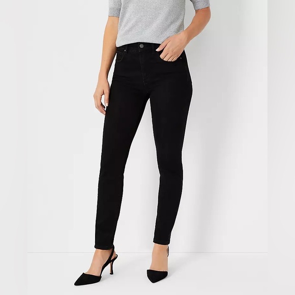 Ann Taylor Denim - Ann Taylor The Skinny Black Jeans